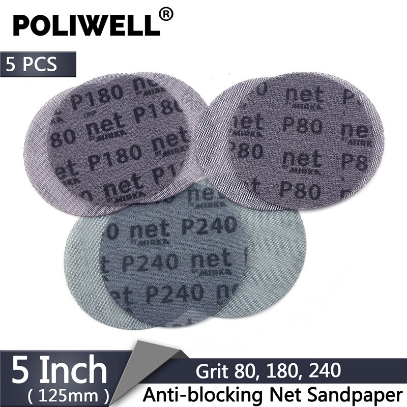 Poliwell 5 pcs 5 125mm ޽      ..